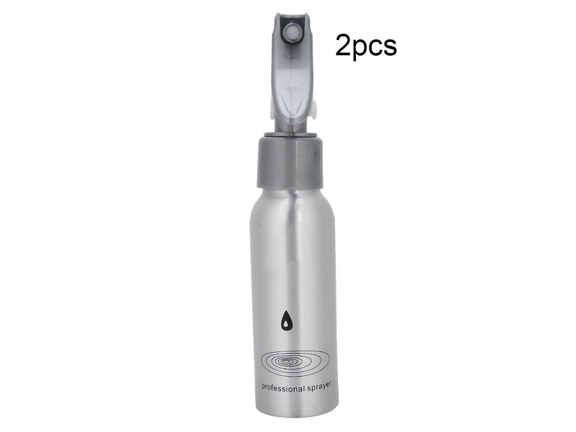 2 Botellas Pulverizadoras De 80 Ml Para Barberías Y Salones De Belleza, Material Abs, Pulverización Continua Y Fina.