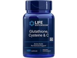 Complemento Alimentar LIFE EXTENSION Glutationa Cisteína E C (100 cápsulas)