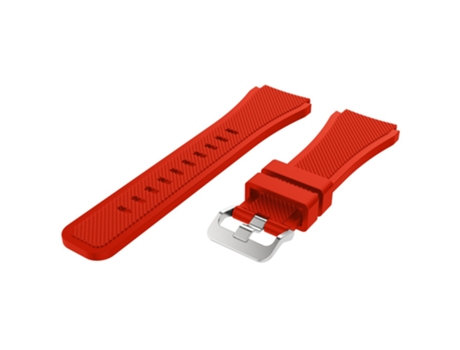 Correa de Silicona 22mm para Samsung Gear S3 Frontier/S3 Classic - tinto