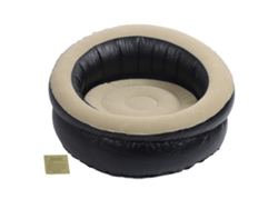 Sofá inflable portátil y ergonómico
