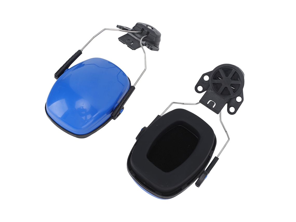Protector Auditivo Para Capacete Anti-ruído Orelhas Silenciosas Azuis