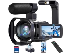 Videocámara Profesional Con Sensor Cmos 4k Uhd, Enfoque Automático Dual Pixel Y Zoom Óptico.