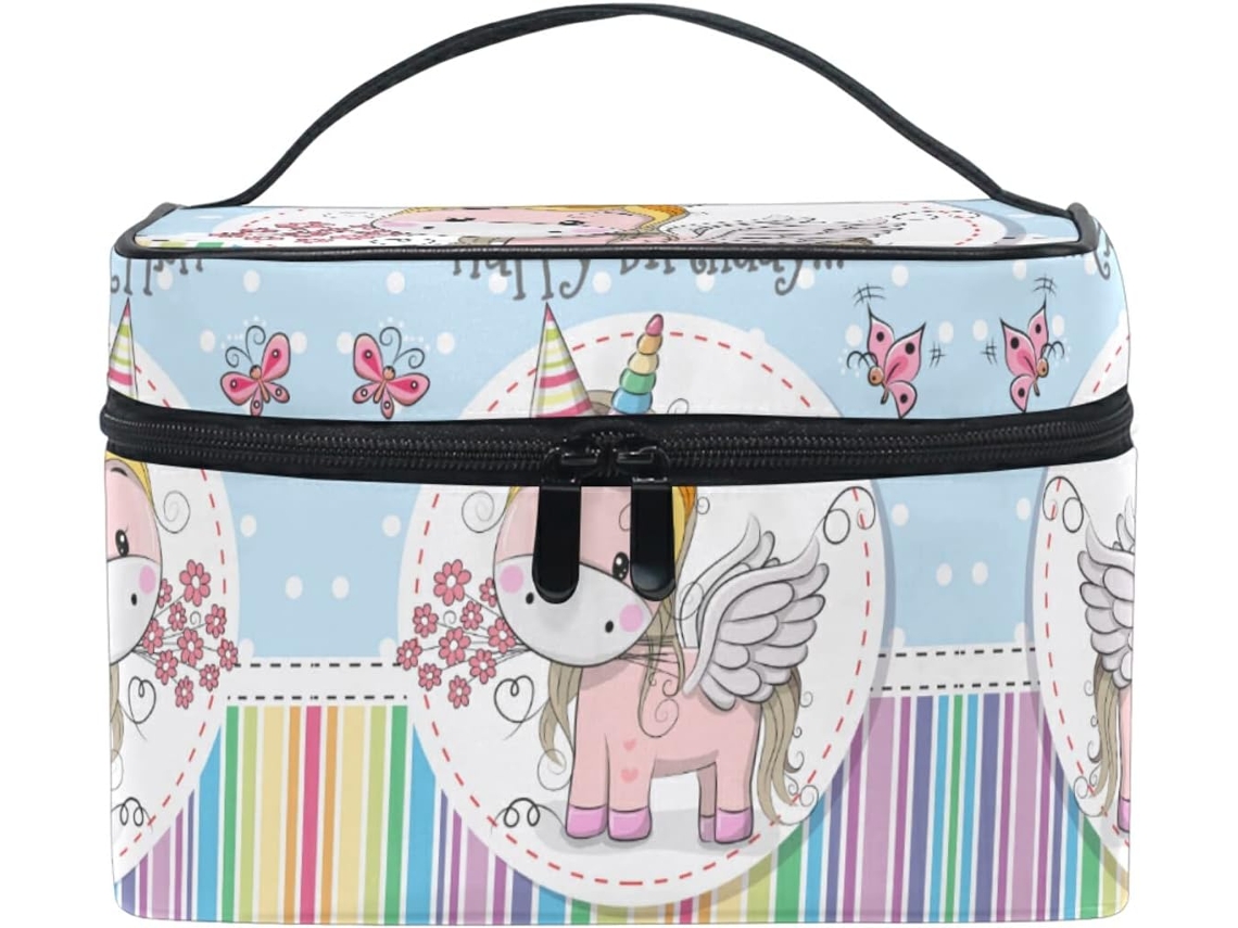 Bolsa Cuero Con Cremallera Portátil Organizador Para Mujer Diseño