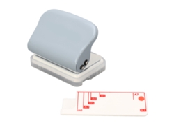 Furador de 3 Furos Portátil Manual para Papel com Capacidade de 5 Folhas S/MARCA