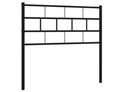 Cabecero de repuesto 80 cm Metal Negro MAISON EXCLUSIVE