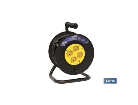 Alargador cable 4t. 25 metros (3 x 1,5mm)