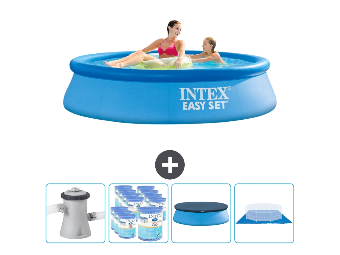 Piscina Insuflável INTEX 28106NP-CB88 (1942 L - 244x61cm)