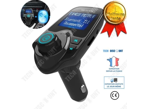 Transmissor Td® Bluetooth Fm Smart Handsfree Radio Fm