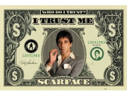 Póster GF Scarface Scar Man (91.5x61 cm)