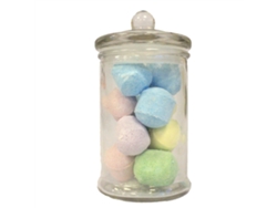 Frasco de Doces Caramelos Unidade 10.5X6.5 Cm