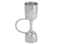 Medidor De Cócteles De Acero Inoxidable Con Dos Puntas Para Bares Y Coctelería.