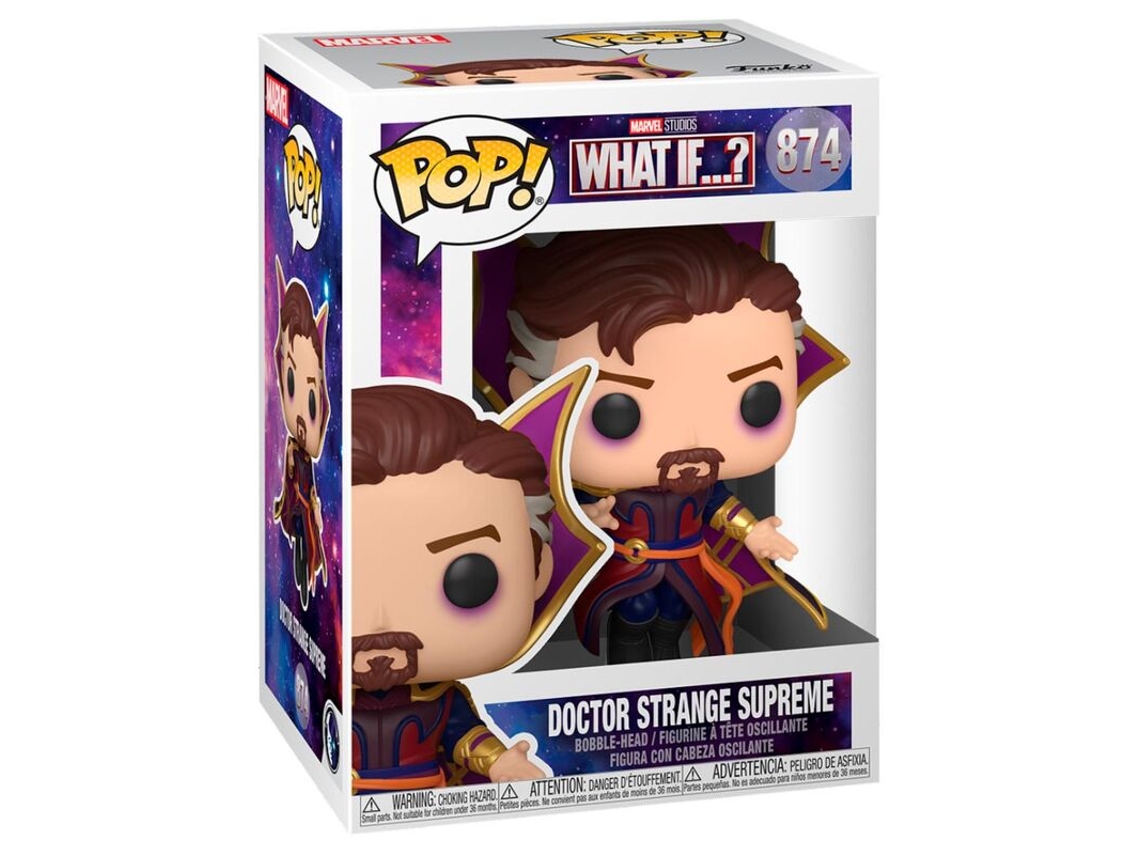 Figura Pop B.active Supreme de Marvel What If Doctor Strange