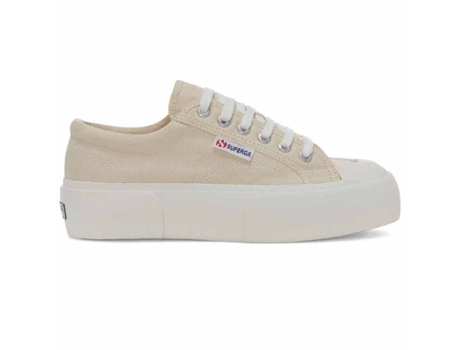 Zapatillas de Mujer SUPERGA Platform Beige (36)