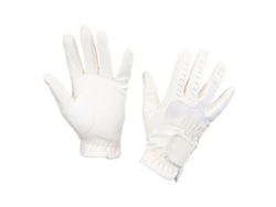 Guantes para Equitación KERBL (Mujer - Blanco - XS)