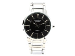 Reloj De Pulsera Para Hombre De Acero Con Dial Grande, Estilo Casual Y Resistente Al Agua