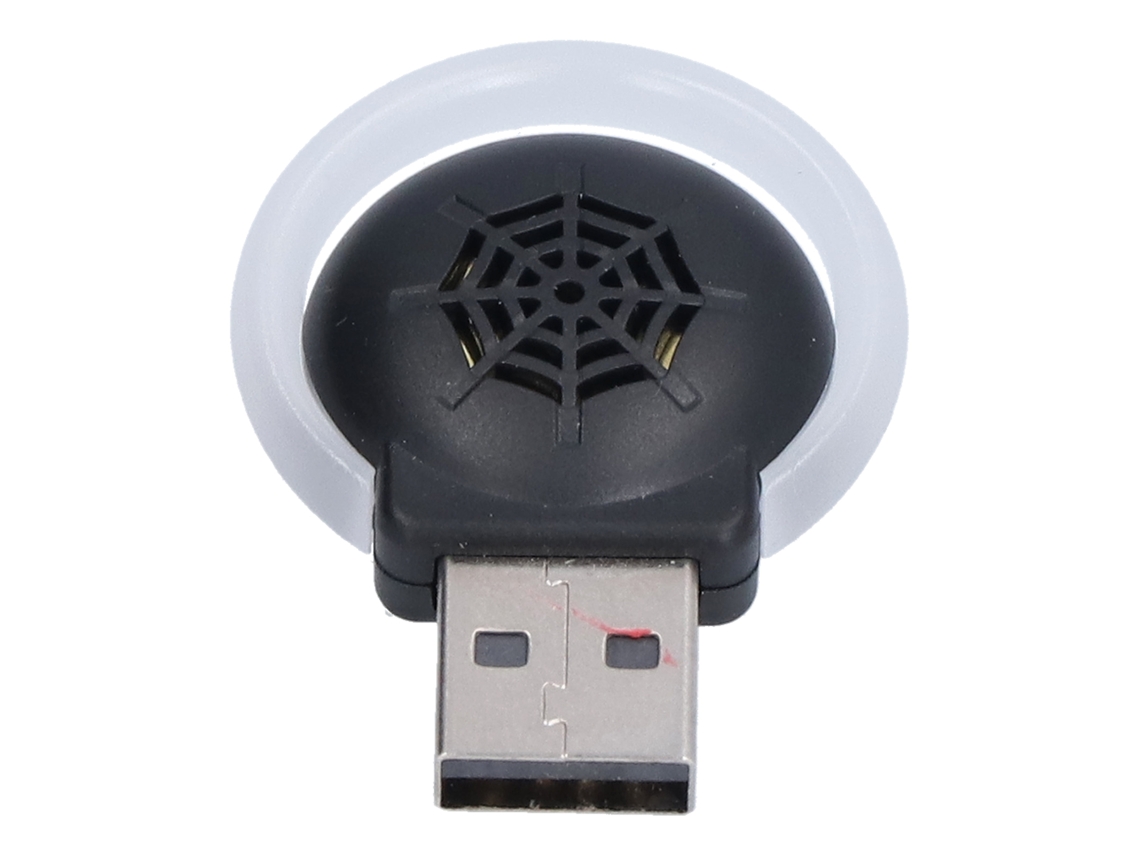 Repelente ultrasónico de plagas USB con 3 niveles de conversión para ratas, insectos y mosquitos. Sin marca.