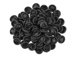 Protector De Dedos De Látex Antiestático Para Reparación Electrónica Y Tatuajes, Negro, 500 G