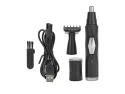 Recortador De Pelo Nasal Eléctrico Profesional Para Hombres Recargable Usb Conjunto De Herramientas De Cortapelos Nasales