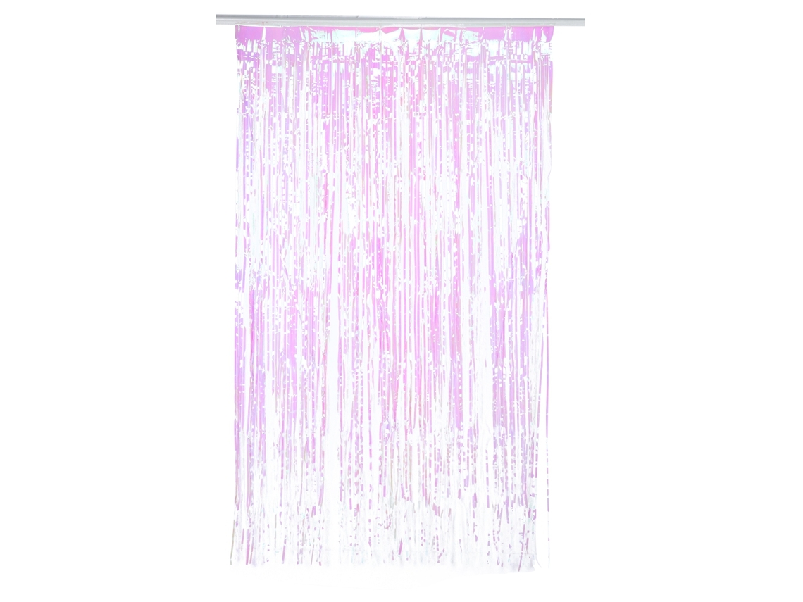 KOFIHETY Cortina de Puerta con Borlas 100x180cm Decoración para Boda Fiesta de Cumpleaños