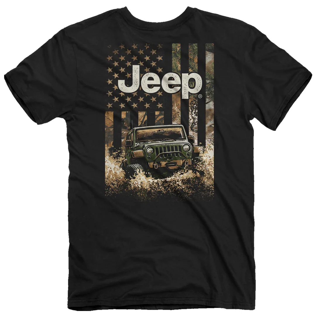 Jeep - Freedom Outdoors T-shirt Unisex Rockinstone Size:xxl