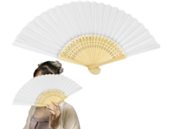 Abanico Plegable, Encantador Y Elegante,