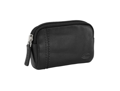 Bolsa Active Camel Para Llaves Y Monedas Negras De Bilbao