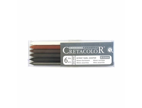 Minas BREVILLIER'S CRETACOLOR 6.6 Mm 6 Minas Carbón Verdura
