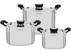 Batería de Cocina TRAMONTINA  (Acero)