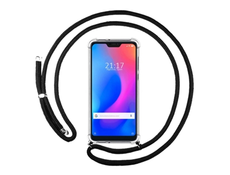 Carcasa Xiaomi Mi A2 Lite TUMUNDOSMARTPHONE Colgante Negro