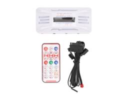 Controlador De Temperatura De Ventilador Pwm Con Adaptador De Luz Rgb Y Control Remoto Para Pc