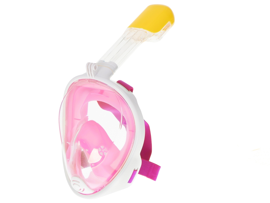 Máscara de Snorkel Plegable Completa S/M Rosa Pricenet