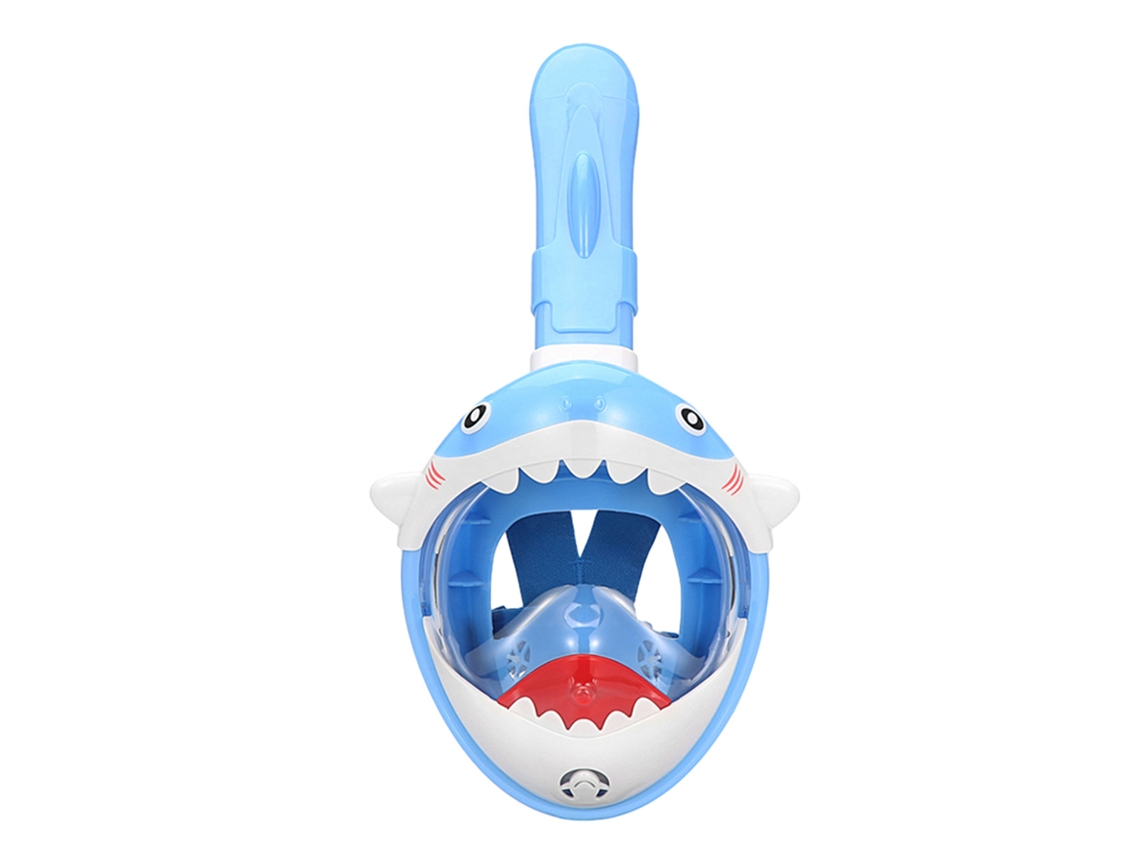 VVJIJILLY Equipamento De Mergulho Com Snorkel Para Crianças, Máscara De Mergulho Antivazamento Com Sistema De Respiração Fácil Para Exploração Subaquática Sem E