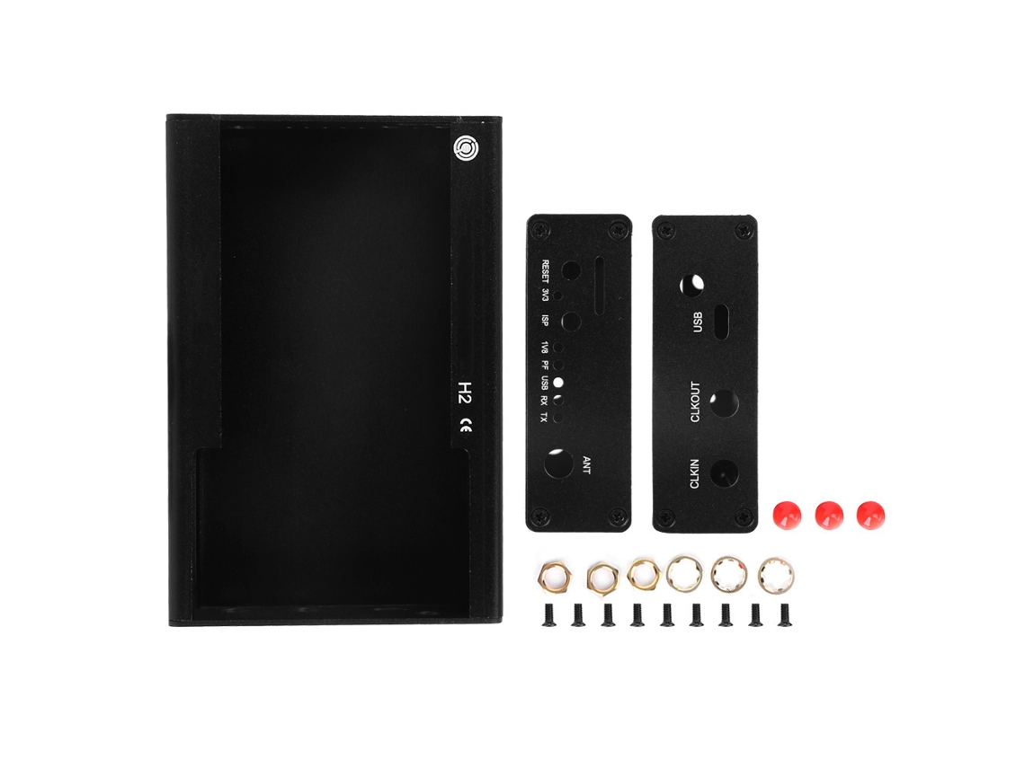 Caja De Aluminio Para Módulo Tcxo Carcasa Negra Durable Accesorios De Montaje