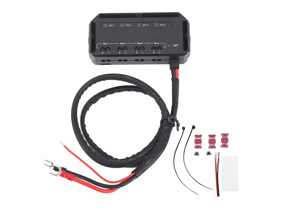 2026-bloque De Fusibles Para Moto 12v Universal Kit De Caja De Fusibles Y Relés 20a Con Luz Indicadora Led Para Coche