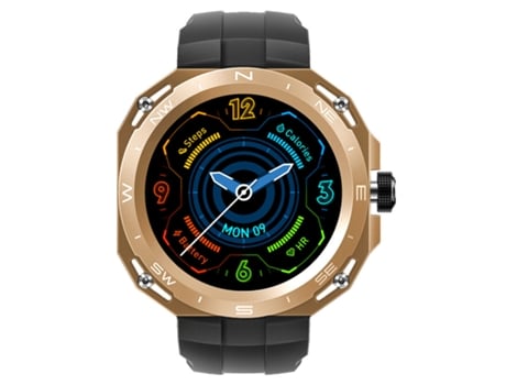 Reloj Inteligente, Pantalla HD de 1,35, Múltiples Modos Deportivos, Dorado VEANXIN