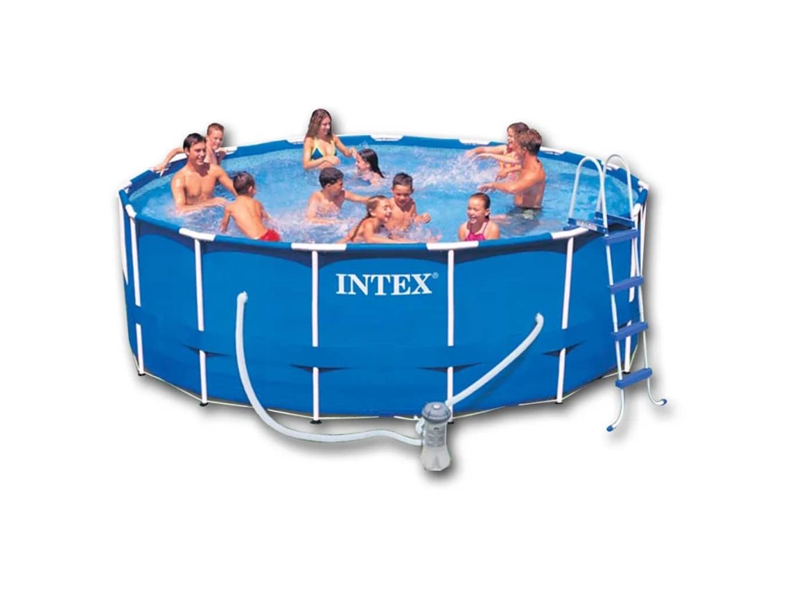 Piscina Tubular INTEX 28242 (com Bomba - 16805 L - 457x122cm)