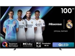 TV HISENSE 100EN7Q (QLED - 100'' - 253 cm - 4k Ultra HD - Smart TV)
