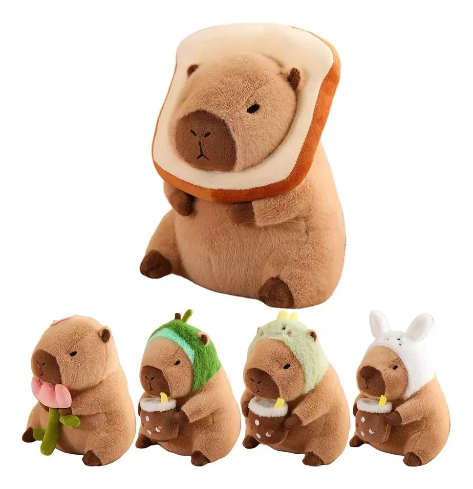 Peluche de carpincho FJ de 30 cm, un bonito peluche de Capivaravayotoy