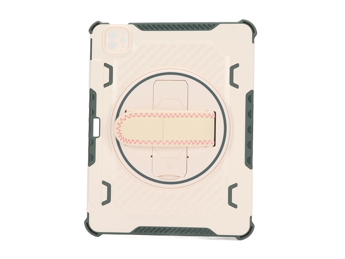 Funda ultradelgada y resistente a caídas para tableta iOS de 11 pulgadas (2021/2022), color verde y dorado