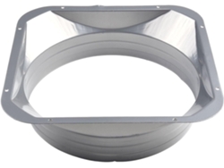 10 25.4 Acero Aire (250 Brida De Ventilación Metálica Para Conector De Conducto