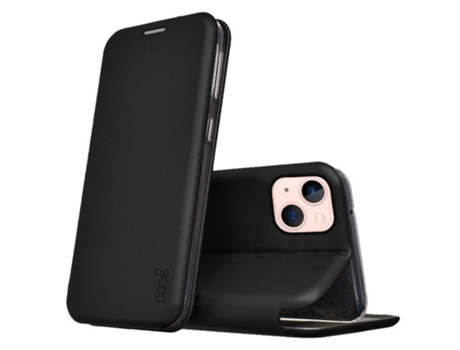 Funda COOL Flip Cover para iPhone 13 Elegance Negro