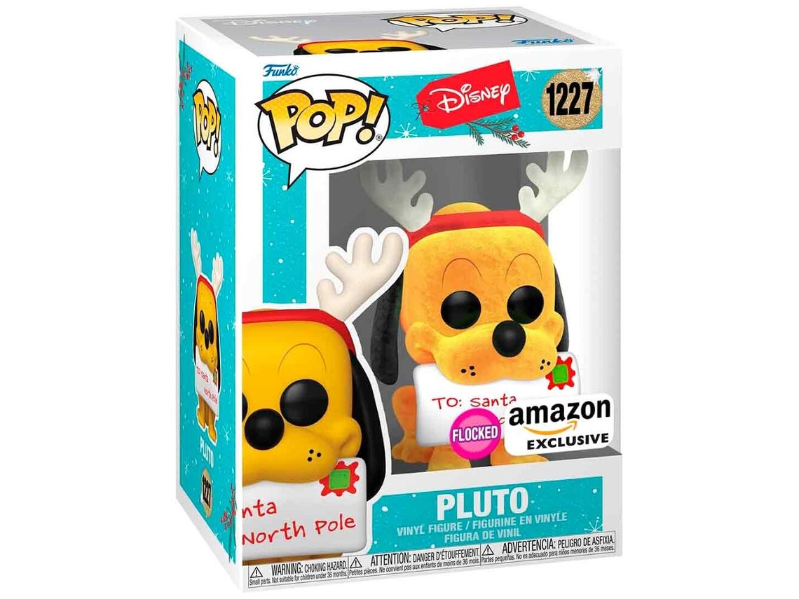 Figura Pop Disney Holiday Pluto Exclusiva B.active