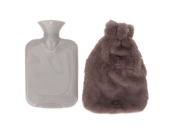 Bonita Bolsa De Agua Caliente Portátil, Pvc Transparente, 1000 Ml.