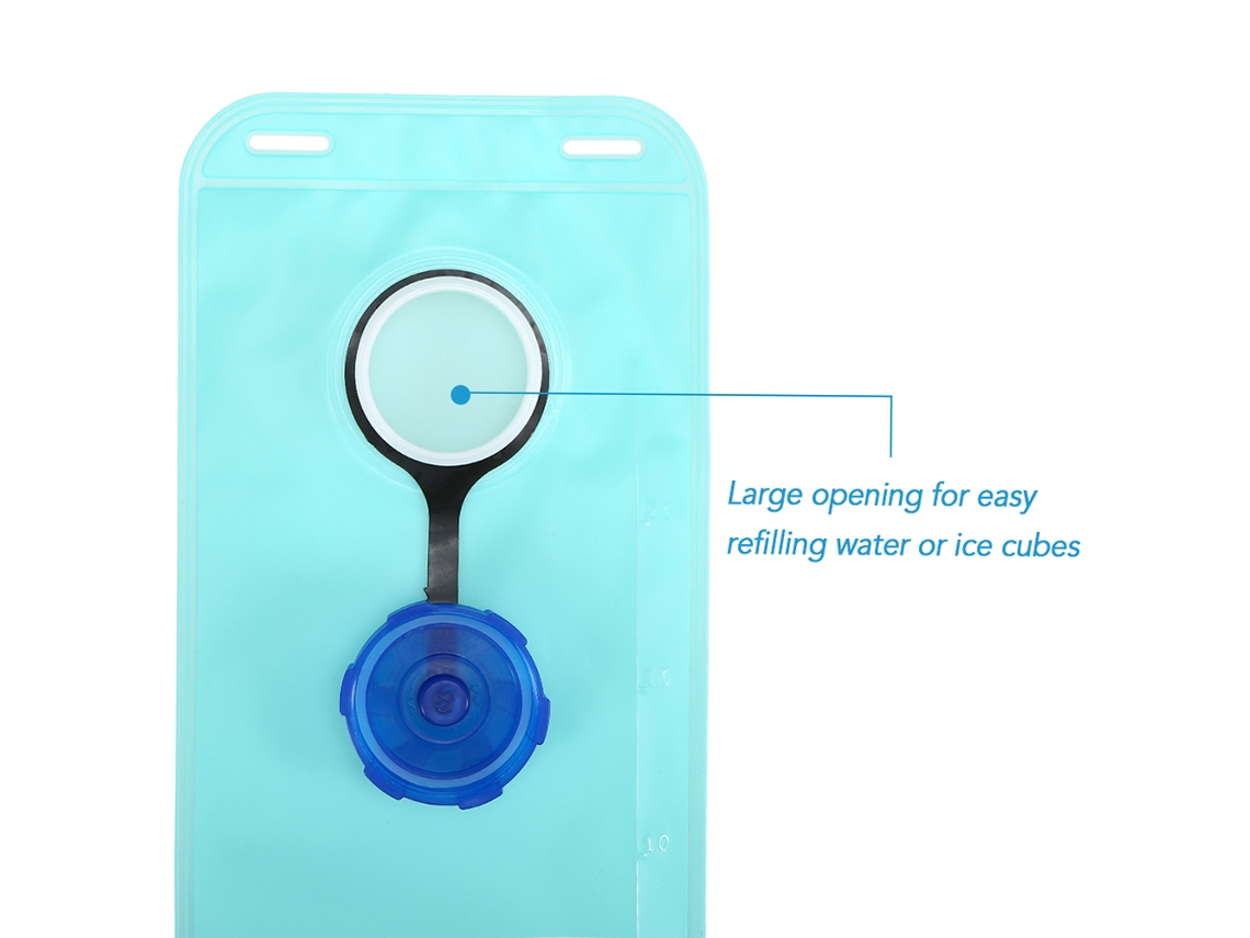 Mochila De Hidratación Plegable Para Ciclismo, Ligera Y Para Deportes Al Aire Libre, Con Cánula De Agua De 2 Litros.
