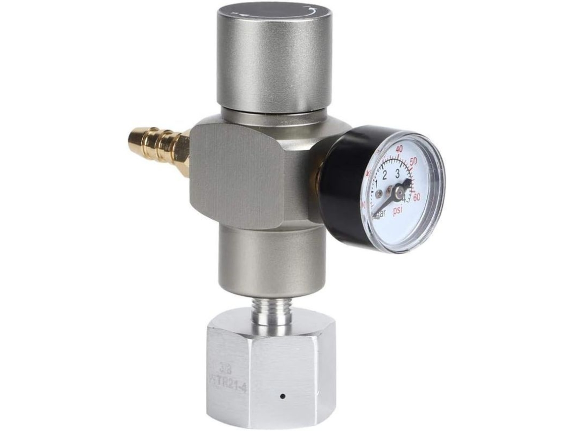 2026-regulador De Presión Co2 Mini 2 En 1 Con Adaptador 3/8 A Tr21.4 Para Sodastream