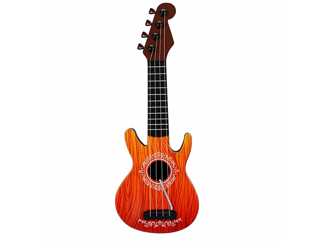 Guitarra de juguete para niños - Sonido de ensueño Liu Ba Ling S-b24 Marrón