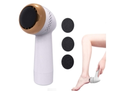 Afilador de pies eléctrico, lima electrónica para pies de adsorción al vacío, amoladora de pies recargable de los pies para la piel JEDBESETZT