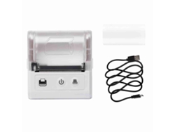 Impresora Térmica Inalámbrica Portátil De 57 Mm Con Usb Y Bluetooth Para Restaurantes Y Tiendas (con Papel Incluido).
