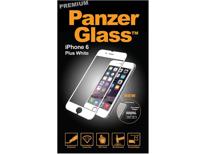 Protector de Pantalla PANZERGLASS Apple iPhone 6 Plus, 6s Plus, 7 Plus, 8 Plus