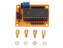 Módulo Convertidor Analógico A Digital Adc0809 Con Potenciómetro De Precisión Paralelo 8 Bits